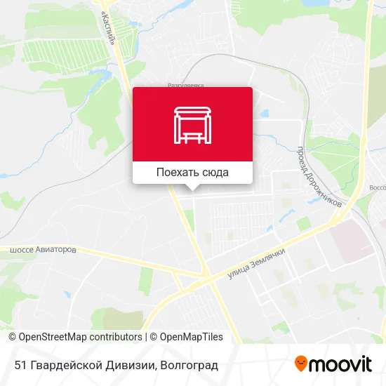 Карта 51 Гвардейской Дивизии
