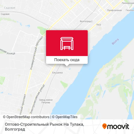 Карта Оптово-Строительный Рынок На Тулака