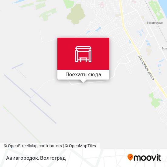 Карта Авиагородок