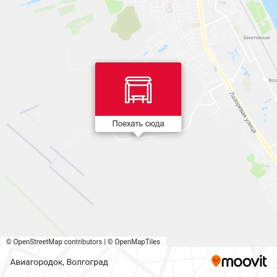 Карта Авиагородок