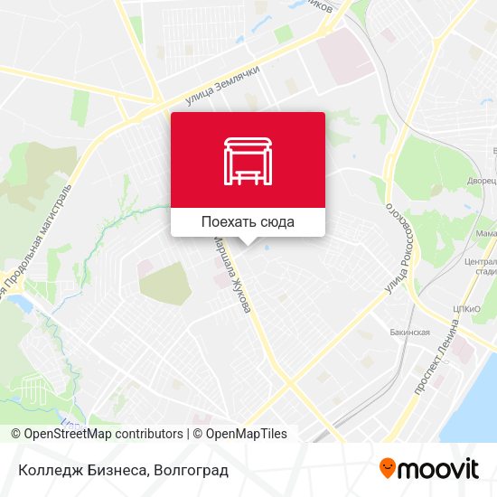 Карта Колледж Бизнеса