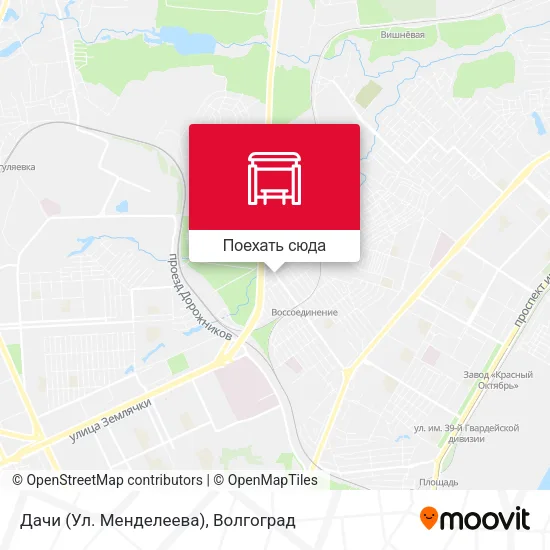 Карта Дачи (Ул. Менделеева)