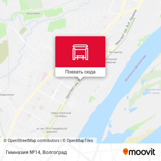 Карта Гимназия №14