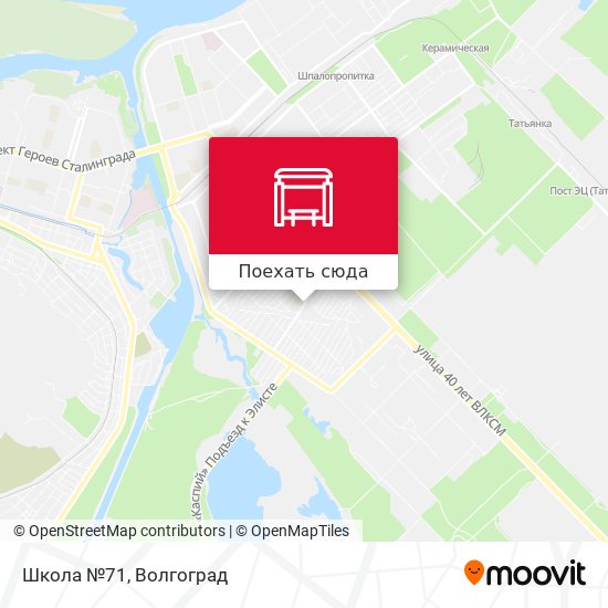 Карта Школа №71