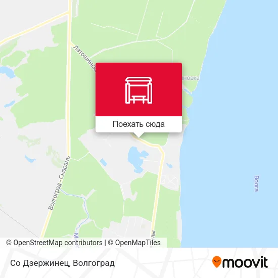 Карта Со Дзержинец