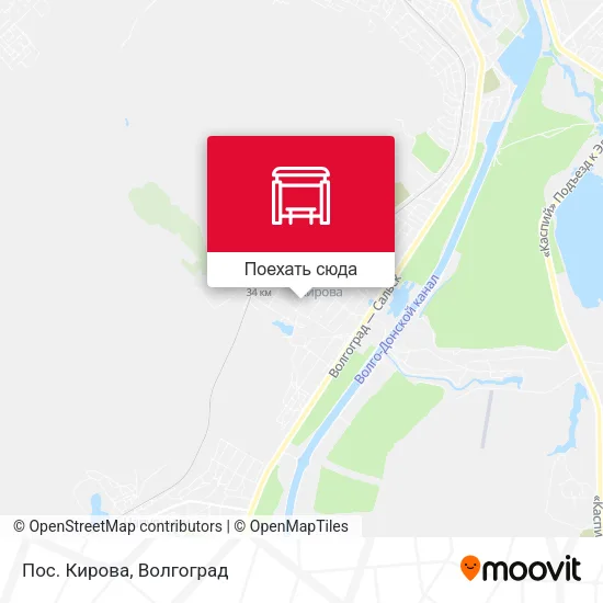 Карта Пос. Кирова
