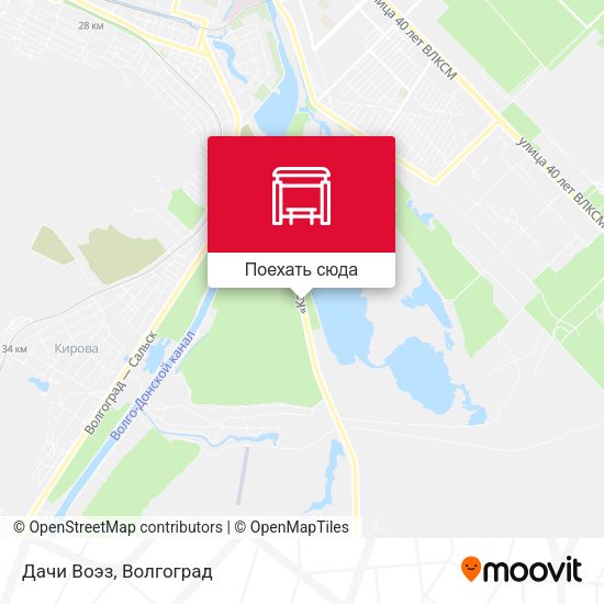 Карта Дачи Воэз