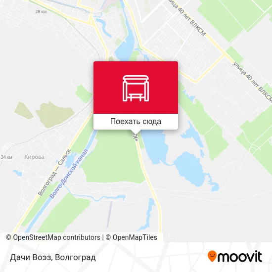 Карта Дачи Воэз