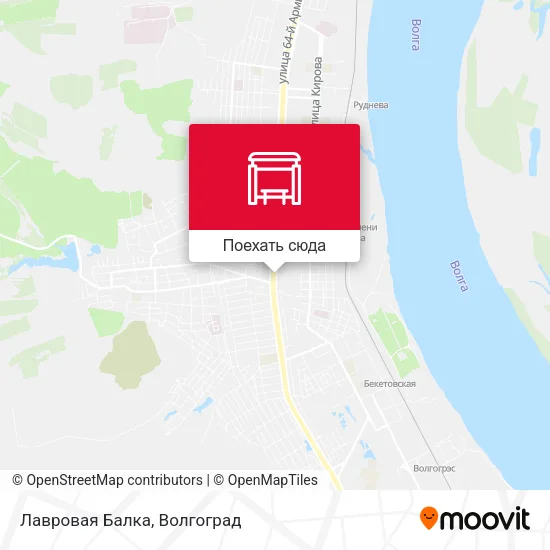 Карта Лавровая Балка
