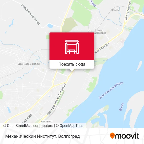 Карта Механический Институт