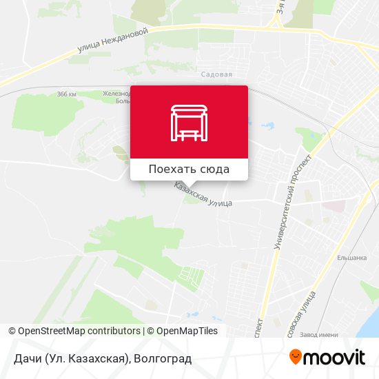 Карта Дачи (Ул. Казахская)