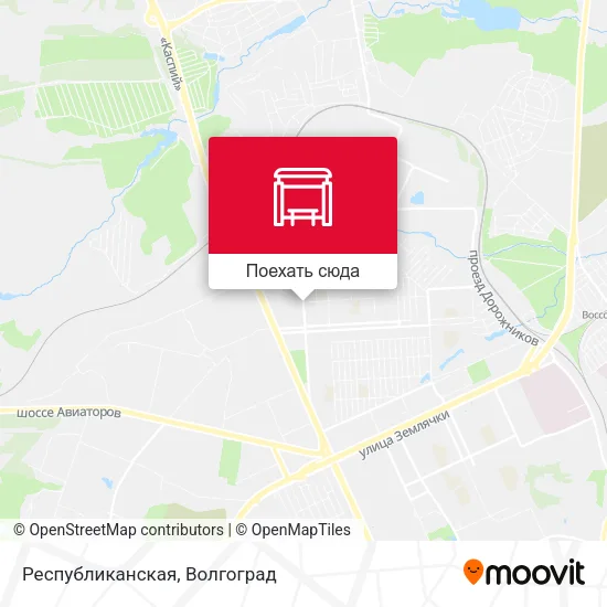 Карта Республиканская