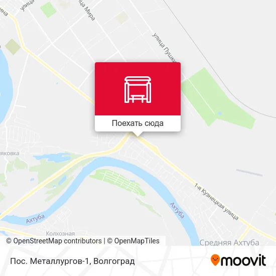Карта Пос. Металлургов-1