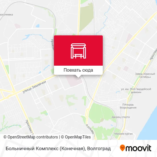 Карта Больничный Комплекс (Конечная)