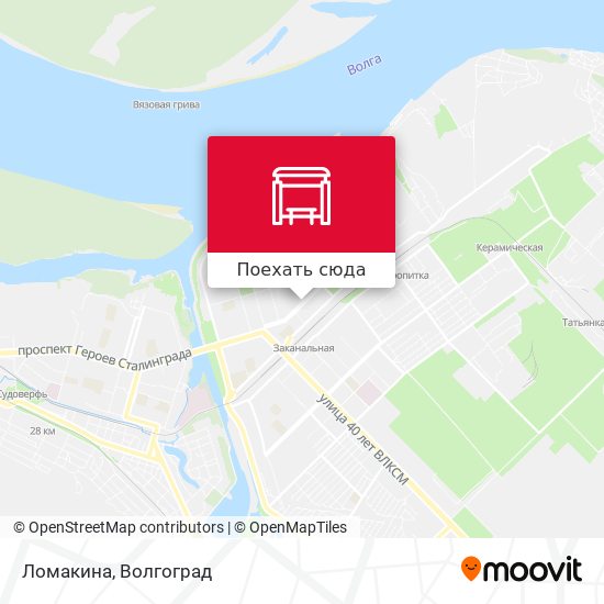 Карта Ломакина