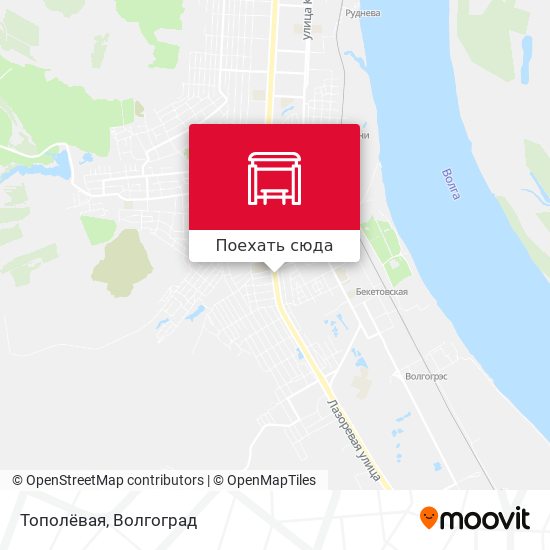 Карта Тополёвая