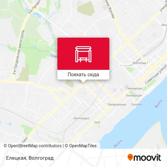 Карта Елецкая