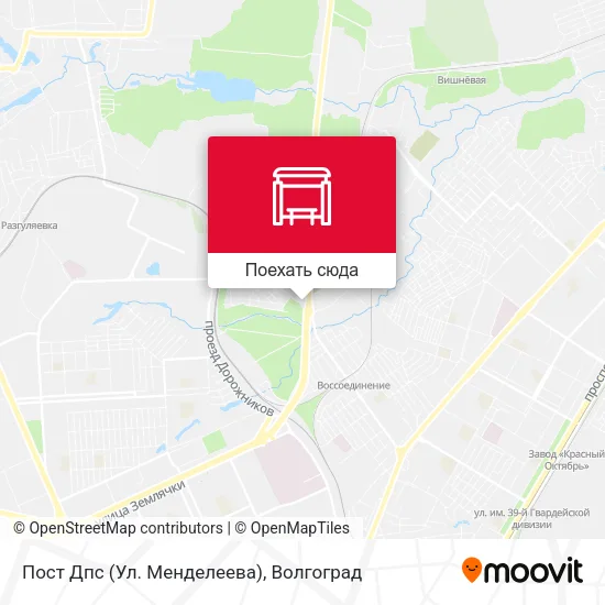 Карта Пост Дпс (Ул. Менделеева)