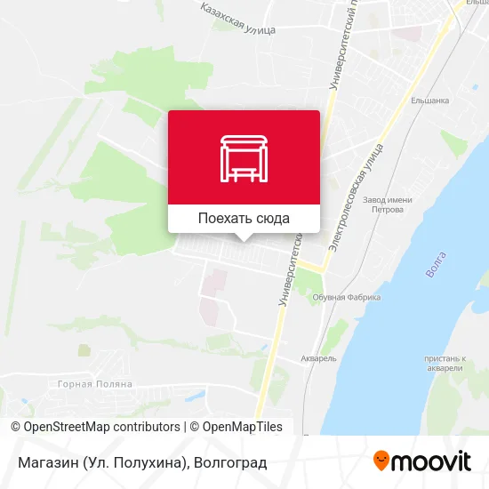 Карта Магазин (Ул. Полухина)