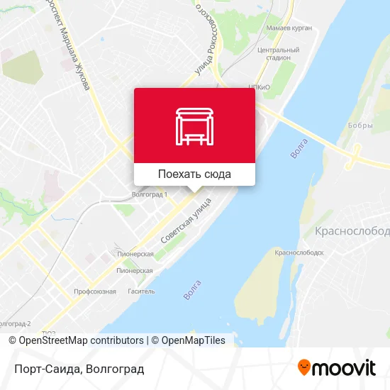 Карта Порт-Саида