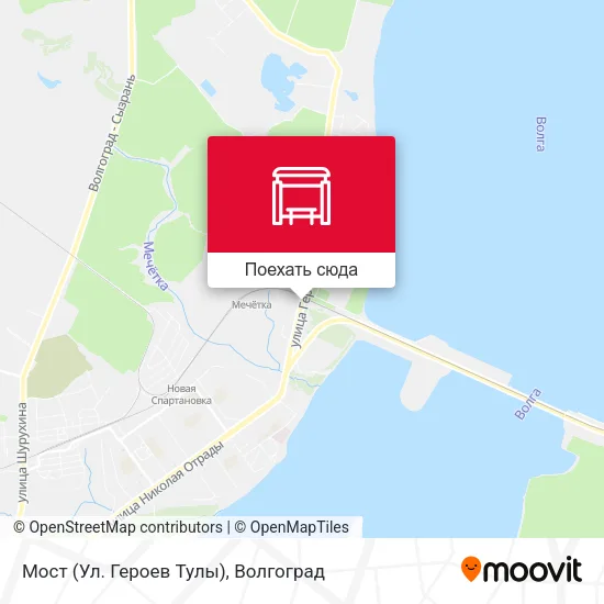 Карта Мост (Ул. Героев Тулы)