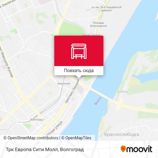 Карта Трк Европа Сити Молл