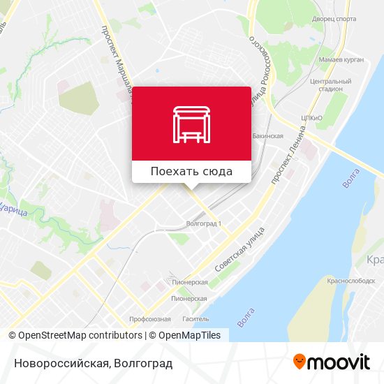 Карта Новороссийская
