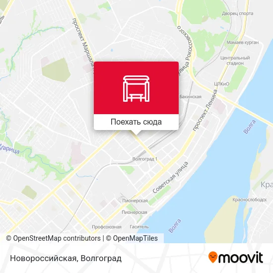 Карта Новороссийская