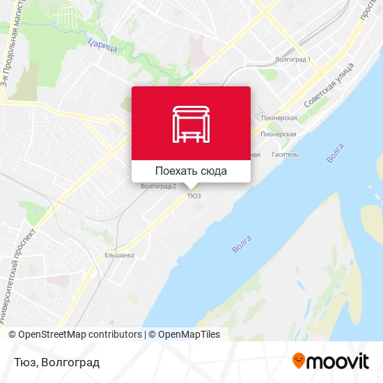 Карта Тюз