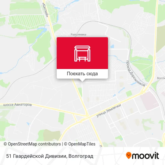 Карта 51 Гвардейской Дивизии