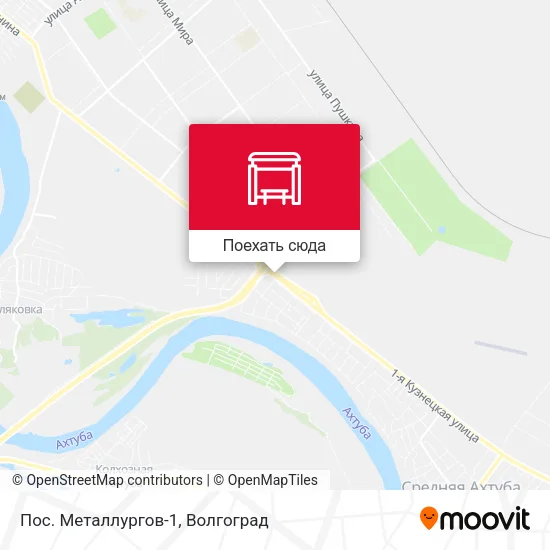 Карта Пос. Металлургов-1