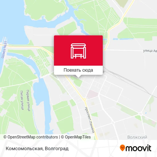 Карта Комсомольская