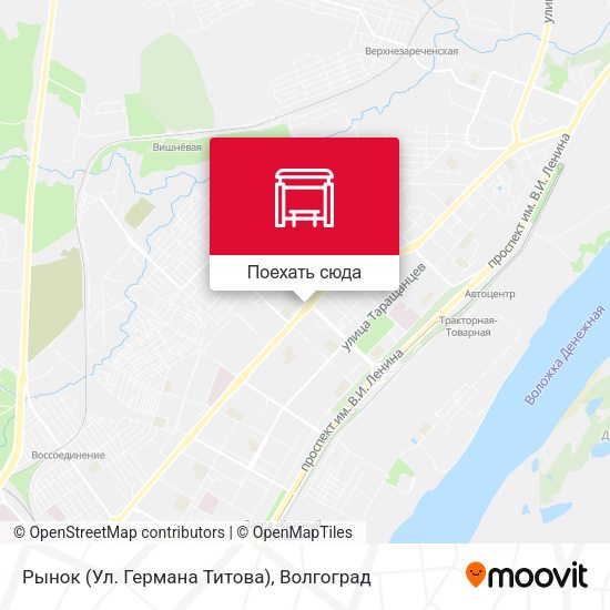 Карта Рынок (Ул. Германа Титова)