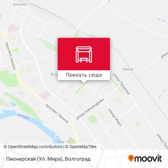 Карта Пионерская (Ул. Мира)