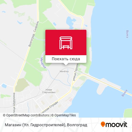 Карта Магазин (Ул. Гидростроителей)