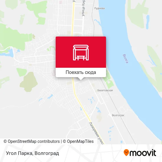 Карта Угол Парка