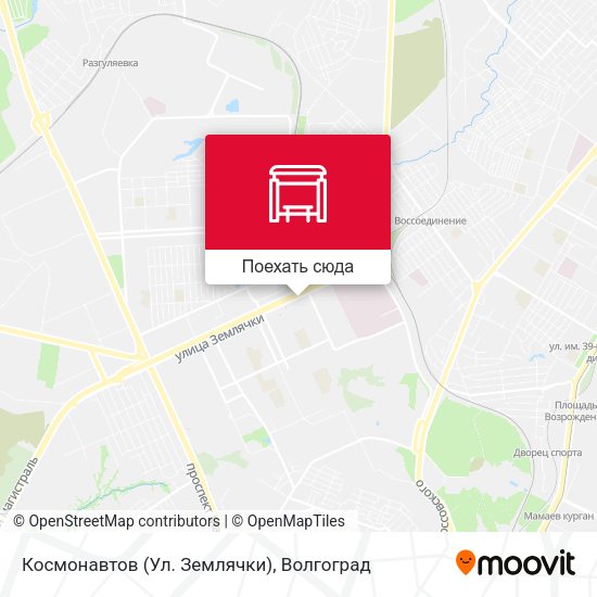 Карта Космонавтов (Ул. Землячки)