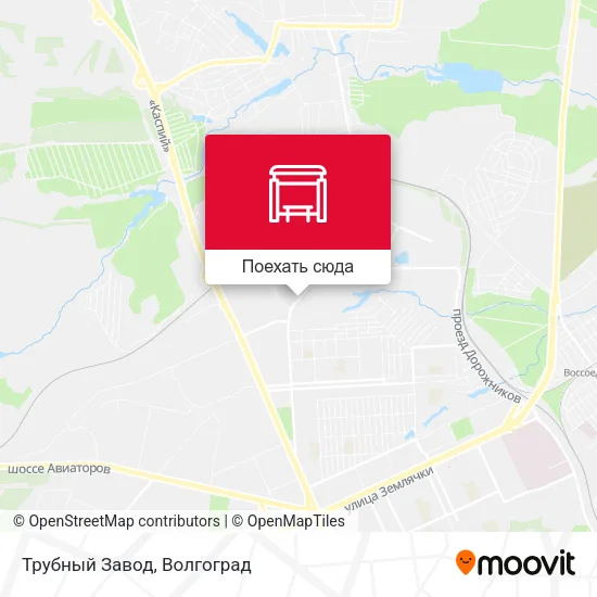 Карта Трубный Завод