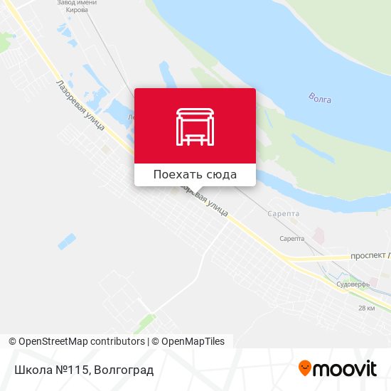 Карта Школа №115