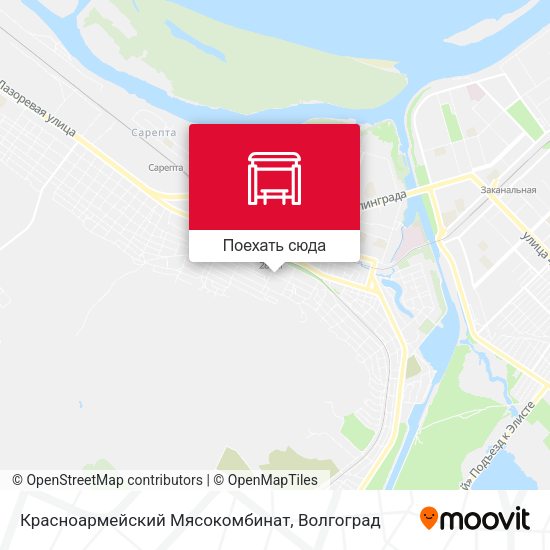 Карта Красноармейский Мясокомбинат