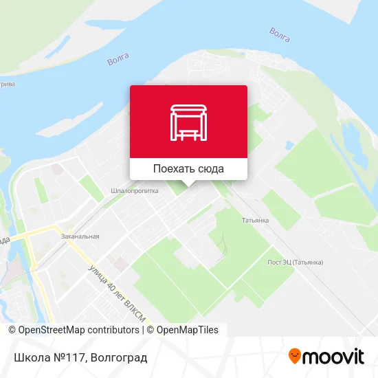 Карта Школа №117
