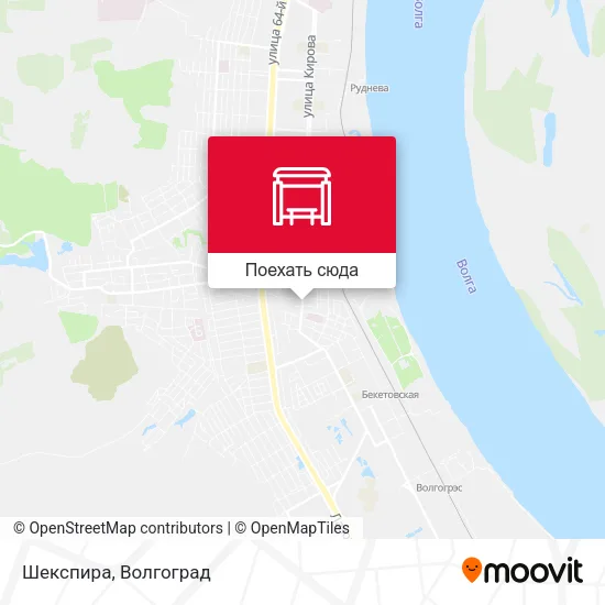 Карта Шекспира