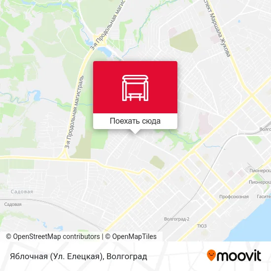 Карта Яблочная (Ул. Елецкая)