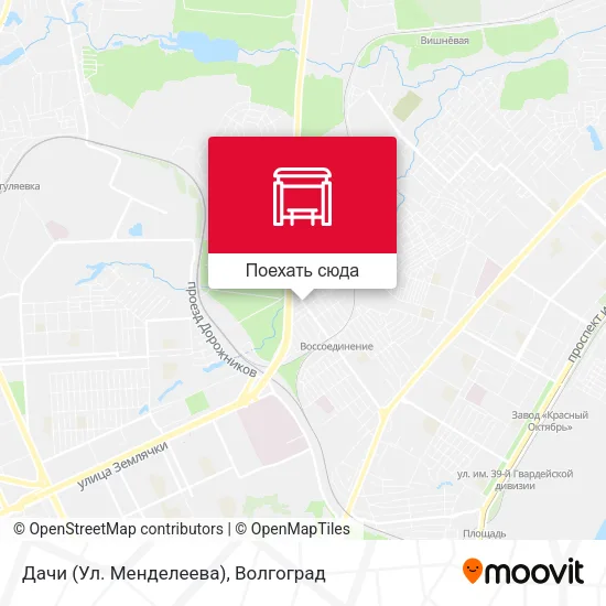 Карта Дачи (Ул. Менделеева)