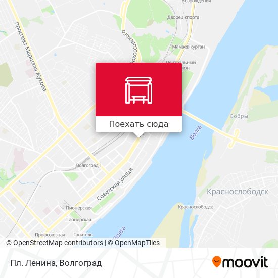 Карта Пл. Ленина