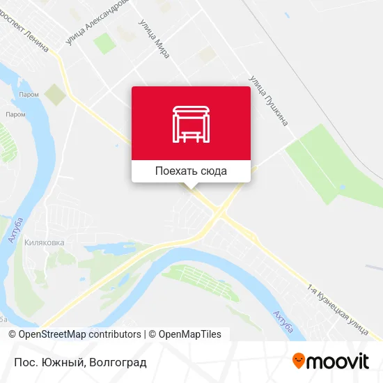 Карта Пос. Южный