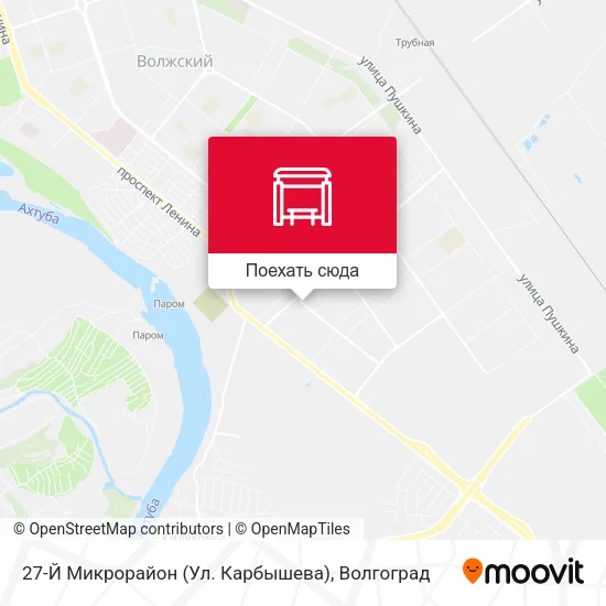 Карта 27-Й Микрорайон (Ул. Карбышева)