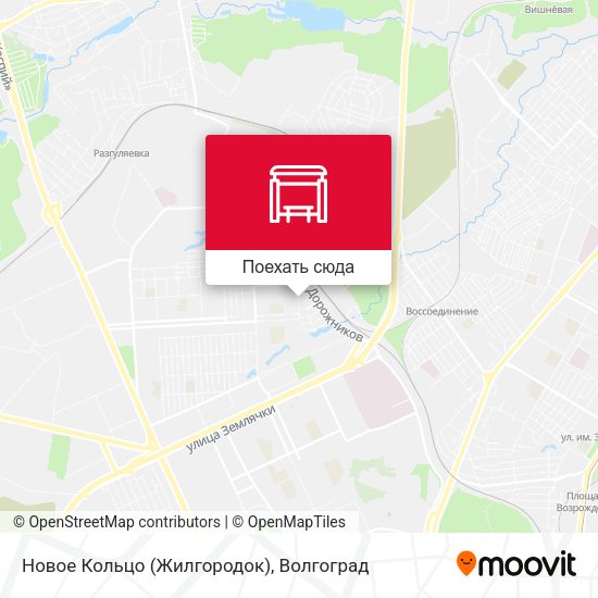 Карта Новое Кольцо (Жилгородок)