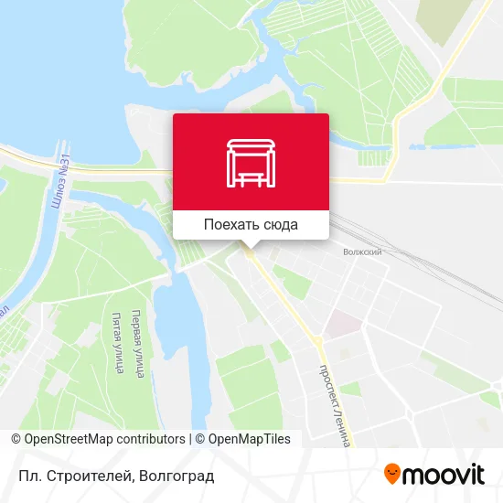 Карта Пл. Строителей