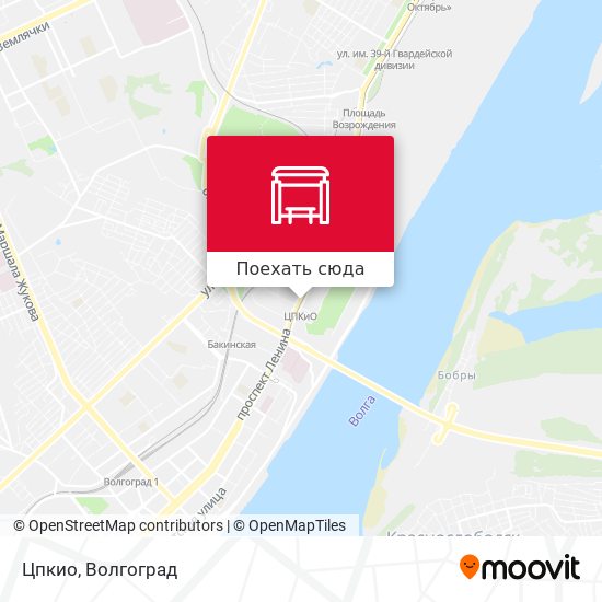Карта Цпкио